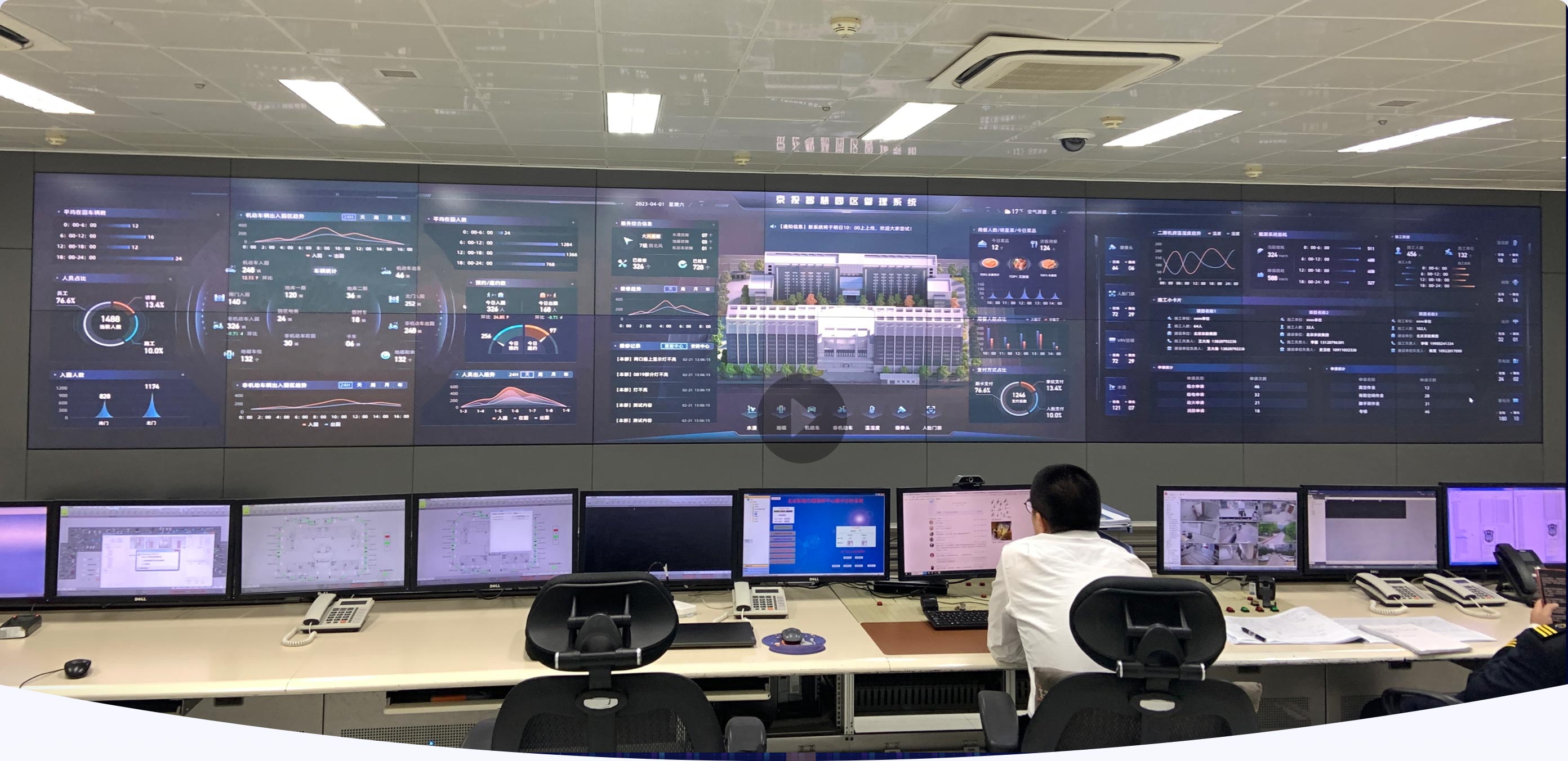 項(xiàng)目概述：C4D建模、大屏設(shè)計(jì)、交互設(shè)計(jì)、產(chǎn)品定位、目標(biāo)用戶、設(shè)計(jì)風(fēng)格,效果欣賞